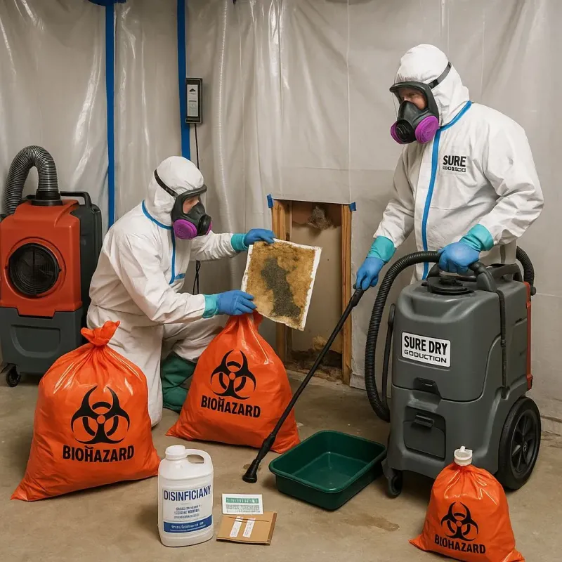Contaminated Water Handling Protocols process in Easton, CA