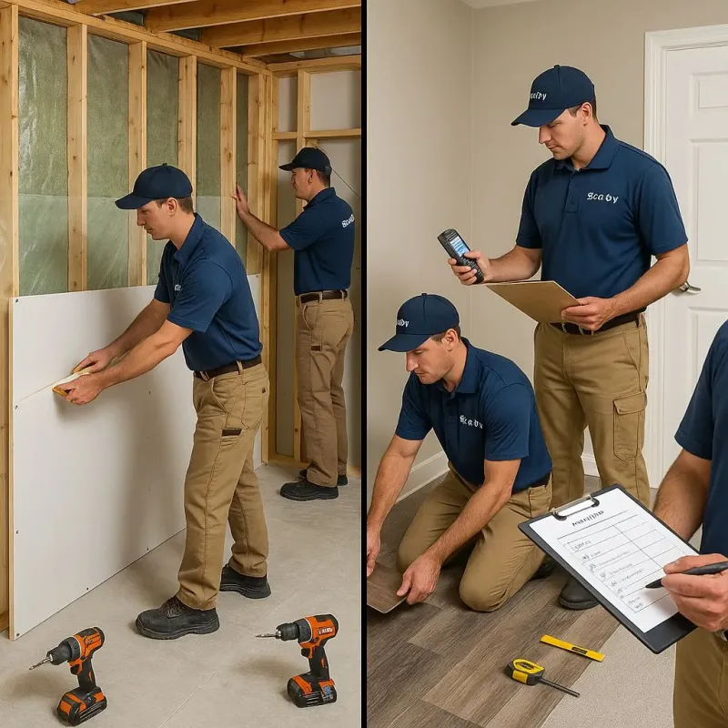 Repairs and Reconstruction process in Easton, CA